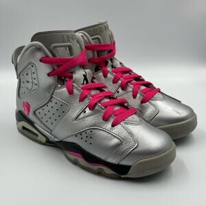 Jordan 6 Retro Valentine’s Day 2014 Basketball Shoes 543390-003‎ Women’s Sz 6.5